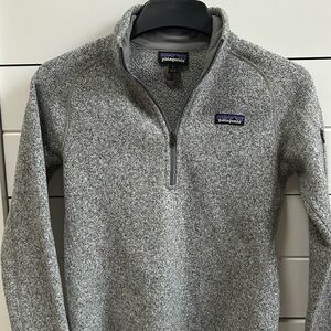 Women’s Patagonia better sweater quarter zip